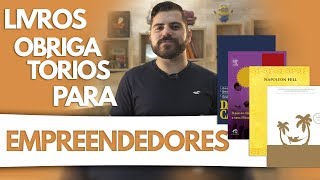 4 LIVROS OBRIGATÓRIOS PARA EMPREENDEDORES [upl. by Fawnia]