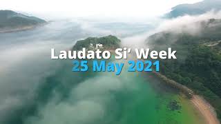 Pope Francis invites you to celebrate Laudato Si Week 2021 English [upl. by Saimon]