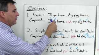 Simple sentences and compound sentences [upl. by Flanders]