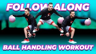 ✅ The PERFECT AtHome Ball Handling Workout 🏀 [upl. by Skipton]