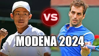 Albert RamosVinolas vs ChunHsin Tseng MODENA 2024 [upl. by Einama]