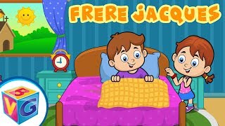 Frere Jacques  Are You Sleeping Sing Along [upl. by Neltiak]