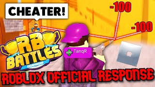 Was TanqR Hacking in RB Battles ROBLOX OFFICIAL RESPONSE [upl. by Nolahp]