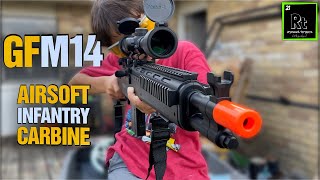 Game Face M14 Airsoft Rifle Unboxing [upl. by Dyane]