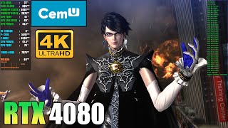 BAYONETTA 2 PC Gameplay  CEMU Emulator  Fully Playable✔️  RTX 4080  i9 13900K  4K 60FPS [upl. by Ecnarrat]