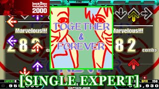 【DDR Solo 2000】 TOGETHER amp FOREVER  CAPTAIN JACK SINGLE EXPERT 譜面確認Clap [upl. by Angelique]