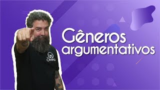 Gêneros argumentativos  Brasil Escola [upl. by Suoivatra]