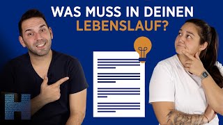 Lebenslauf schreiben Das muss rein  Beispiele  JobVlog mit Büny und Jenni  Berufseinstieg [upl. by Llennhoj]