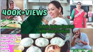 Special South Indian Dishes in SairaSattanis Style Recipe southindianspecial [upl. by Relyc130]