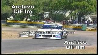 Carrera de Turismo Carretera  Accidente y Muerte de Osvaldo Morresi  DiFilm 1994 [upl. by Graniah]