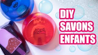 DIY SAVON POUR ENFANT  Facile amp Rapide 👍 [upl. by Nesyt]