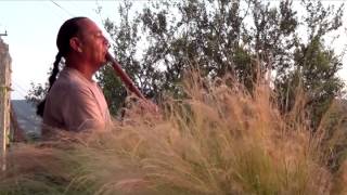 Sunset Meditation Song played on the Anasazi flute [upl. by Orelu]