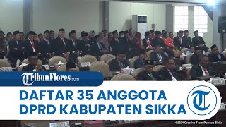 Daftar Nama 35 Anggota DPRD Sikka yang Dilantik Hari Ini Salah Satunya Tersangka TPPO Joker [upl. by Cairistiona]