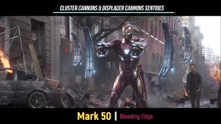 All Iron Man Suits Evolution Mark 185  Weapons  Capabilities  Upgrades  Full HD 🔥 [upl. by Hildegard887]