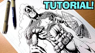 How To Draw A Comic Book COVER In 2021 Tutorial [upl. by Oelc87]