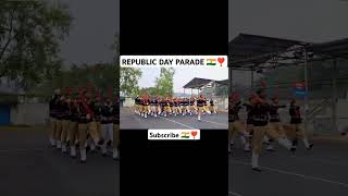 Republic day parade 🇮🇳❣️ by NCC cadets 🇮🇳 ncc rdc delhi india army [upl. by Ahsatal102]