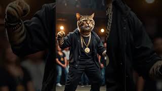 Top 5 Feline Gangster Rappers You Need to See 🐱🎤😹 cats funnycats rap hiphop [upl. by Denzil898]