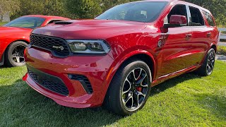 2021 Dodge Durango SRT Hellcat Exhaust Note and Startup [upl. by Atsilac]