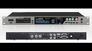 Tascam DA6400 64channel recorder [upl. by Edmonds]