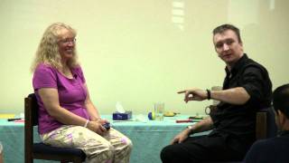 NLP Techniques  Integral Eye Movement Therapy AMT 2009 demo with Andrew T Austin [upl. by Yovonnda446]