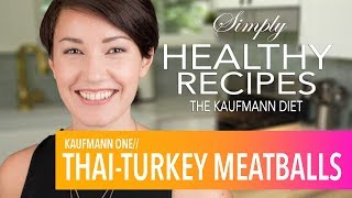 ThaiTurkey Meatballs Recipe with Abby Miller  Kaufmann 1 [upl. by Starobin]