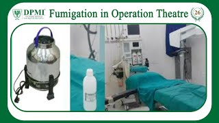 Fumigation Fumigation in Operation Theatre What are Fumigation Methods in OT Fumigation Safety [upl. by Winsor]