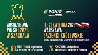 Mistrzostwa Polski w Szachach 2023  dzień 9 [upl. by Reilamag]