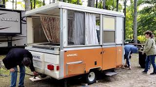 Apache Hard Top Pop Up Camper [upl. by Nnek737]