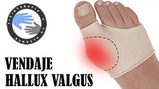 Vendaje para juanetes o hallux valgus [upl. by Peoples]