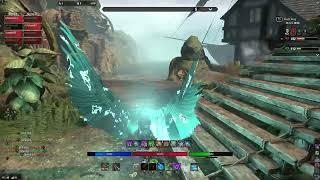 EsO PvP Windy Warden Dailly Battleground Routine [upl. by Ecadnarb]