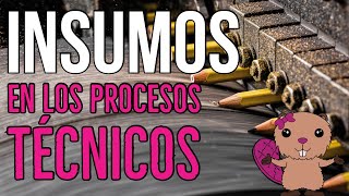 INSUMOS EN LOS PROCESOS PRODUCTIVOS [upl. by Bornstein]