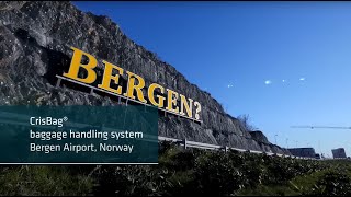 Innovative Baggage Handling System and Bag Storage at Bergen Airport [upl. by Atires]