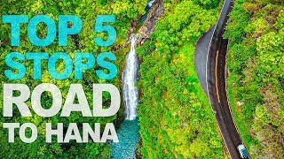 THE ROAD TO HANA  Top 5 Stops  Everything you need to know [upl. by Giulietta323]