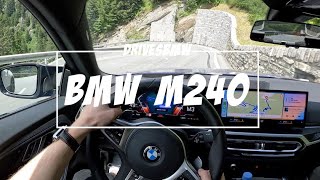 BMW M240i xDrive Coupé  POV Driving 4K [upl. by Franchot]