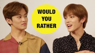 NCT 127 Plays Would You Rather [upl. by Viehmann]