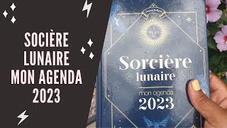 REVUE  Sorcière lunaire Mon agenda 2023 [upl. by Mart]