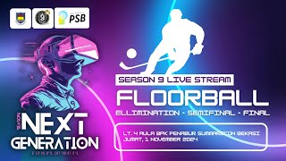 FLOORBALL FINAL SEASON 9 TOURNAMENTS LIVE [upl. by Ymeraj]