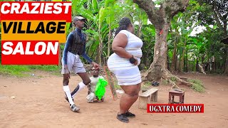 Craziest Village Salon  African Dance Comedy Video [upl. by Eisenstark137]