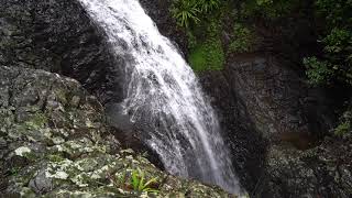 World of Waterfalls Waterfall Dropping Into Natural Bridge from Far Side of Cave Creek [upl. by Lemuelah]