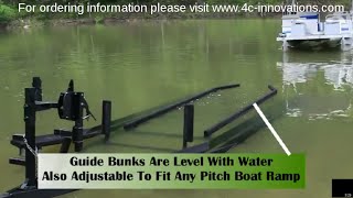 Pontoon Boat Loading  PontoonLoadercom [upl. by Enileve]