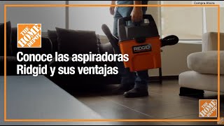 Conoce las aspiradoras Ridgid y sus ventajas  Limpieza  The Home Depot Mx [upl. by Hedwiga]