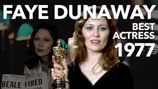 Faye Dunaways Dangerous Women  Best Actress 1977 [upl. by Attegroeg]