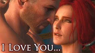 The Witcher 3  I Love You  Triss Merigold Romance [upl. by Appel136]