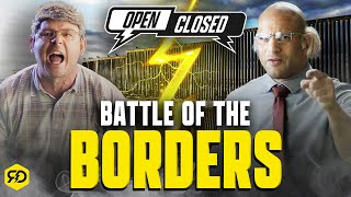 BATTLE OF THE BORDERS Open the Border or Build the Wall  The DEFINITIVE Immigration Rap Battle [upl. by Eiramenna]