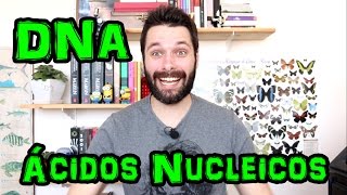 DNA  Ácidos Nucleicos  Compostos Orgânicos  Aula Completa [upl. by Lekkim]