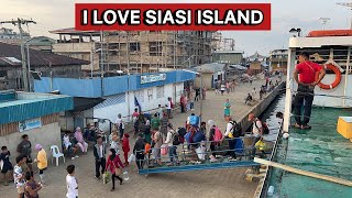 Arrival at Port of Siasi Island Sulu province  a walking tour in Jambatan [upl. by Narah]