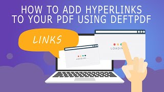 How to add hyperlinks in your existing PDF document [upl. by Marybelle946]