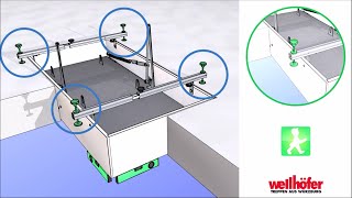 Einbau Wellhöfer Bodentreppe mit EinbauHilfe [upl. by Meid]