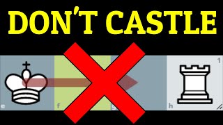 4 Times Castling In Chess Is Bad [upl. by Alurta]