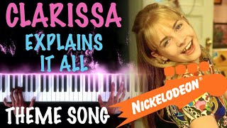 Clarissa Explains It All  Theme Song  PianoSynthesia [upl. by Llehsar310]